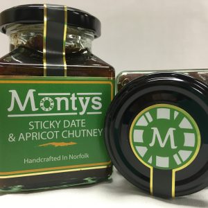Montys Sticky Date and Apricot Chutney