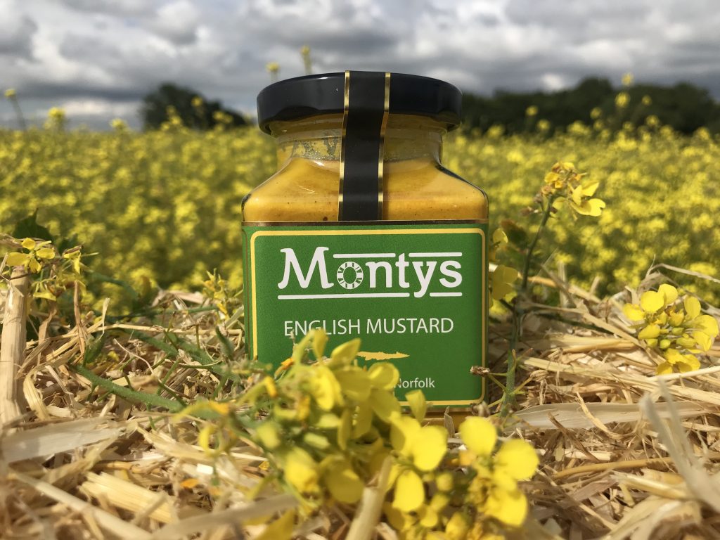 English Mustard in field